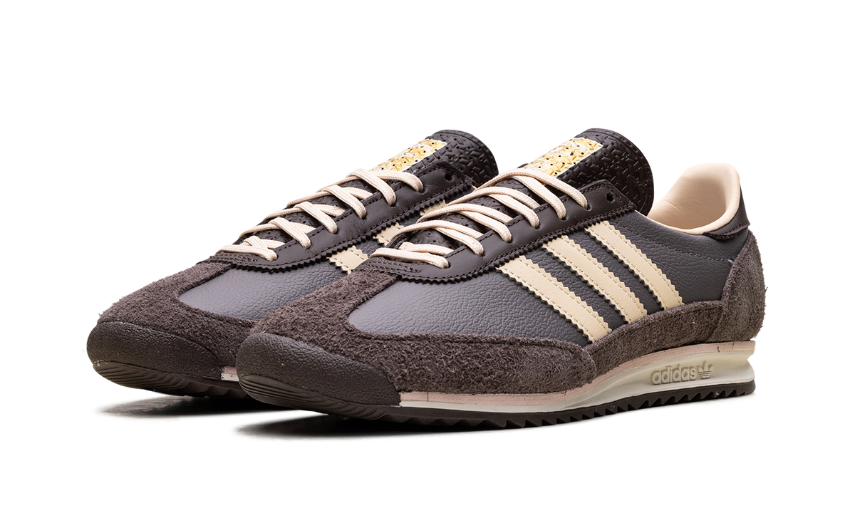 Overkicks - Adidas SL 72 OG Charcoal Crystal Sand Brown (IF1937) - vista trasera