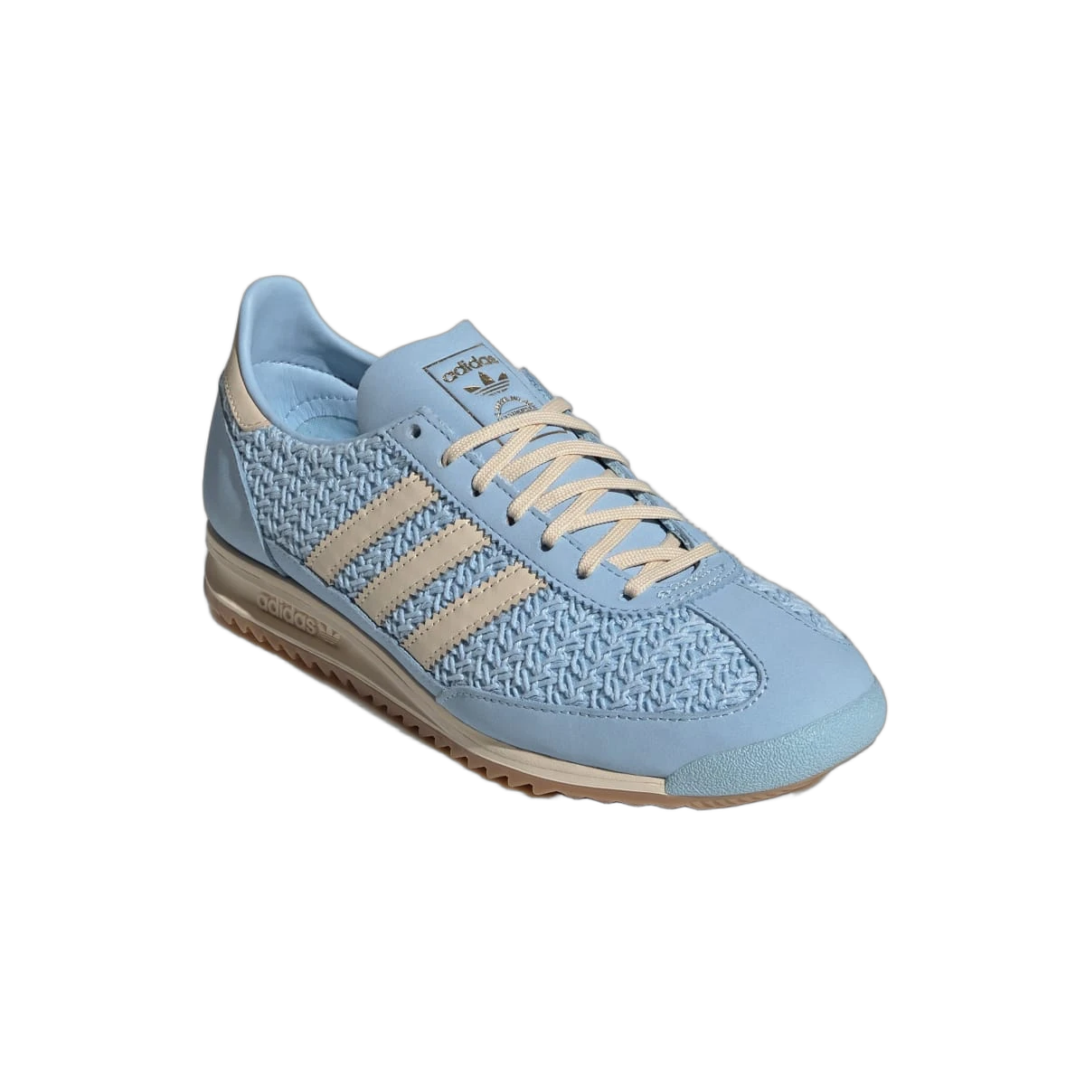 Overkicks - Adidas SL 72 OG Clear Sky Sand Strata Cream White (JR4230) - detalle suela