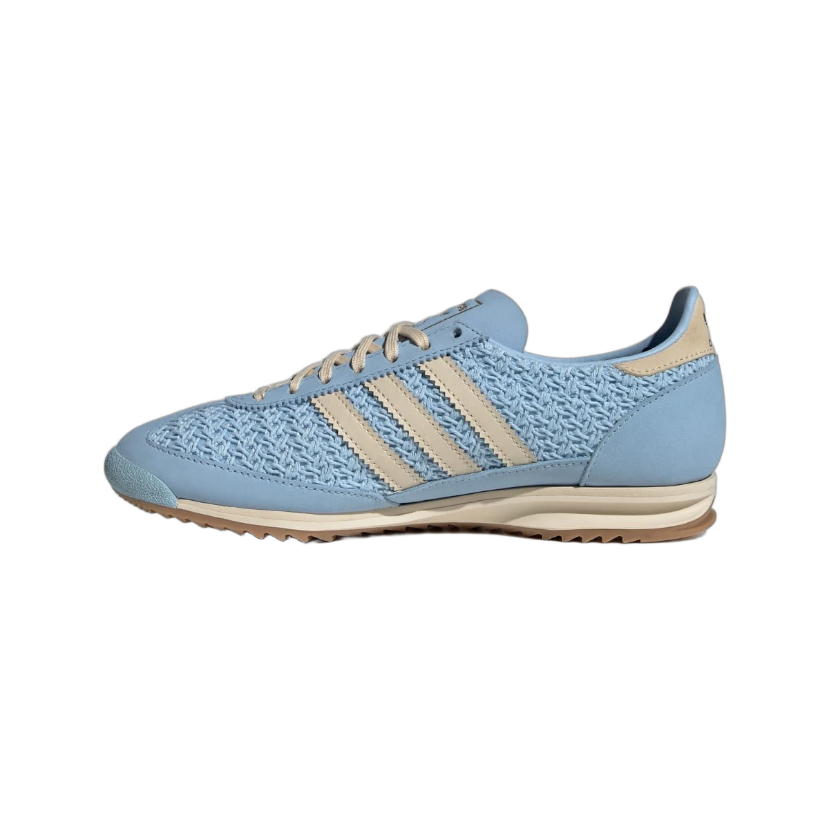 Overkicks - Adidas SL 72 OG Clear Sky Sand Strata Cream White (JR4230) - detalle talón