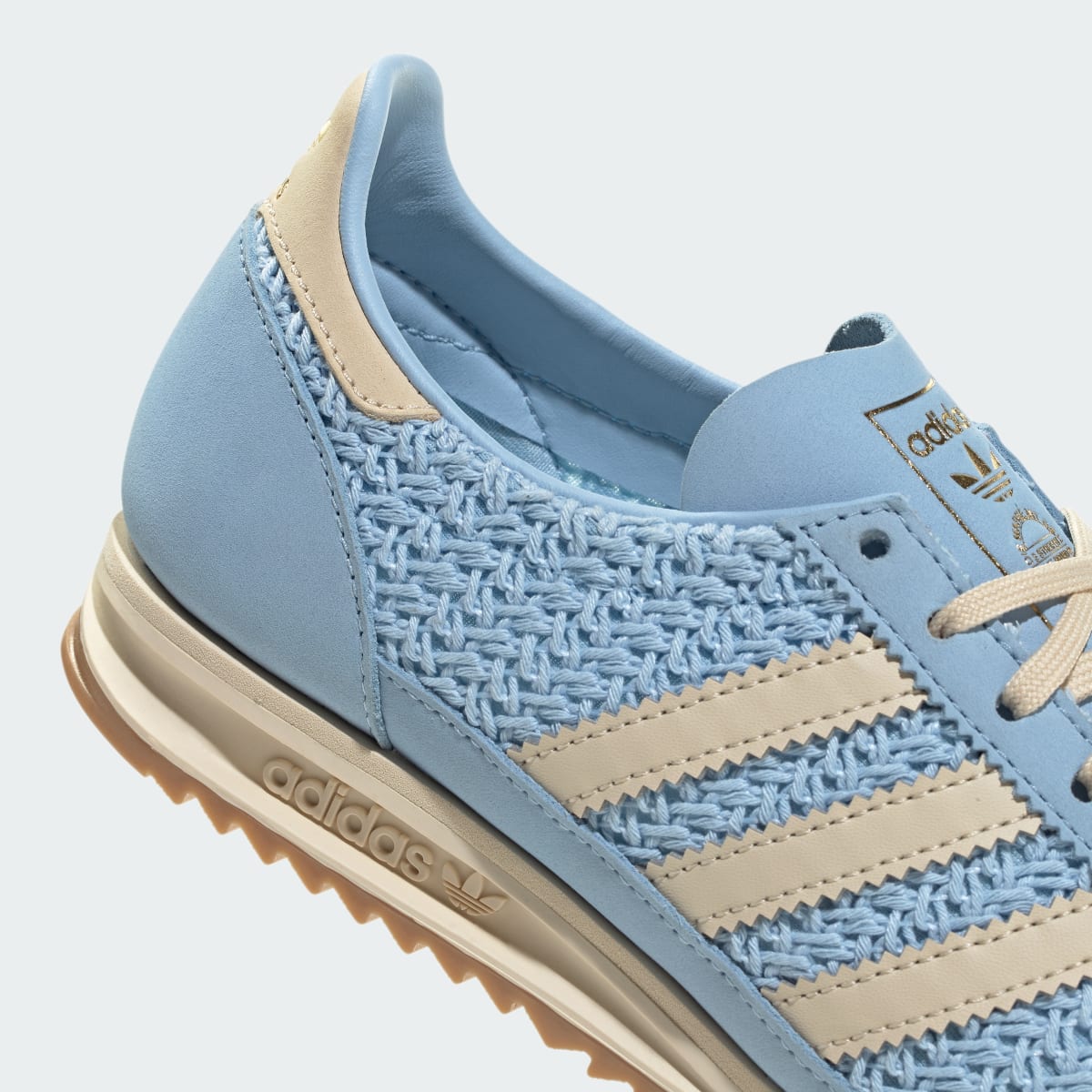 Overkicks - Adidas SL 72 OG Clear Sky Sand Strata Cream White (JR4230) - detalle