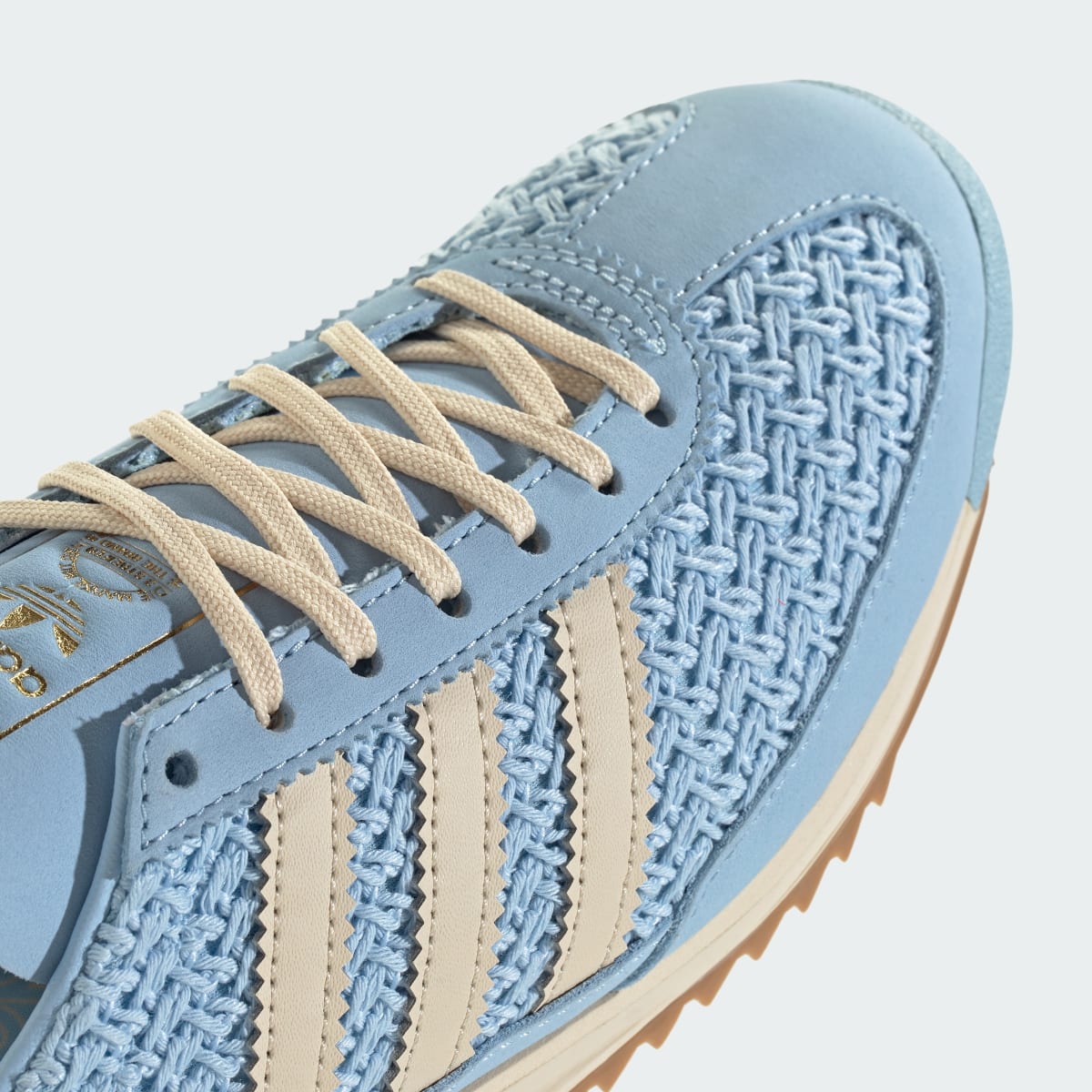 Overkicks - Adidas SL 72 OG Clear Sky Sand Strata Cream White (JR4230) - detalle