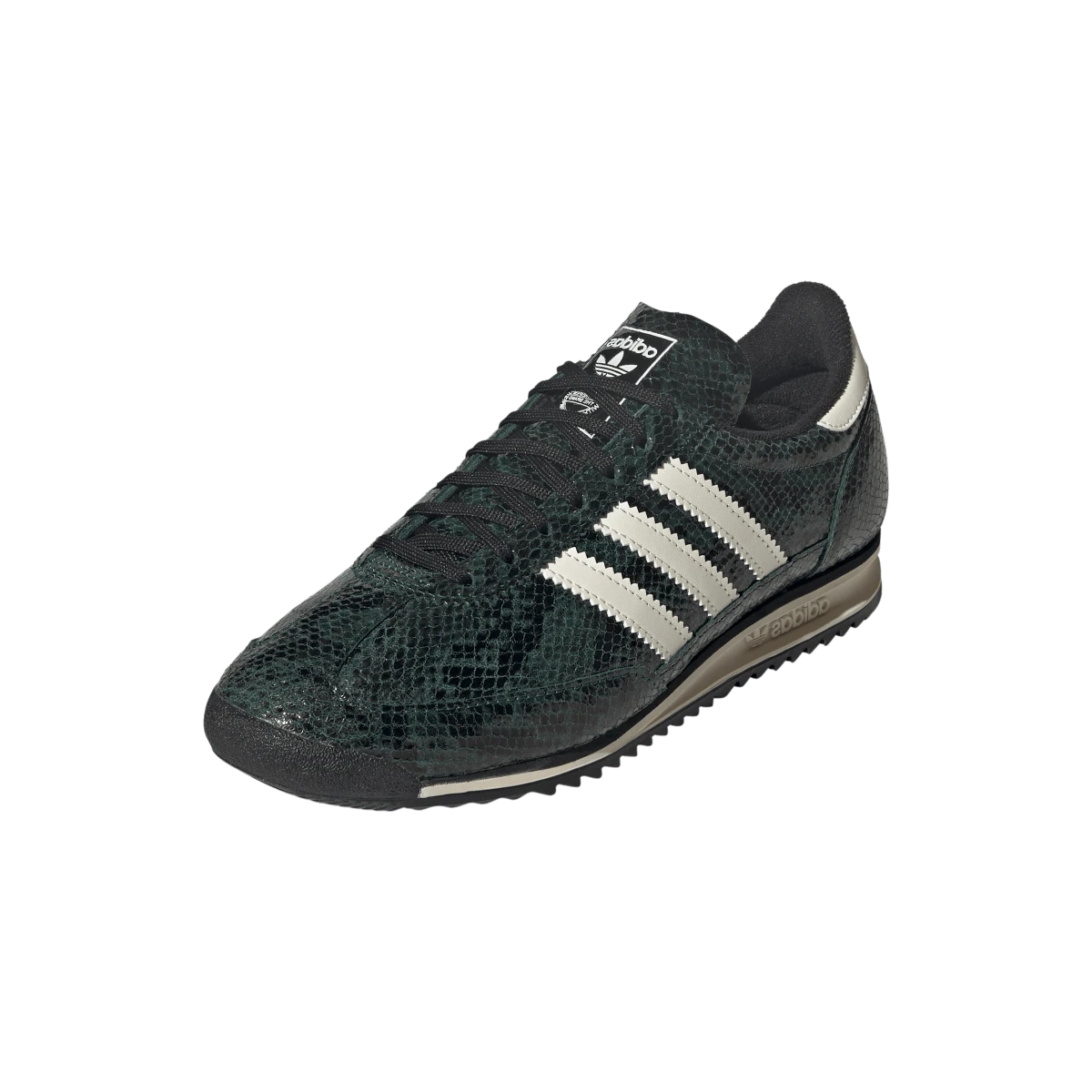 Overkicks - Adidas SL 72 OG Collegiate Green Snakeskin (JS3982) - vista trasera