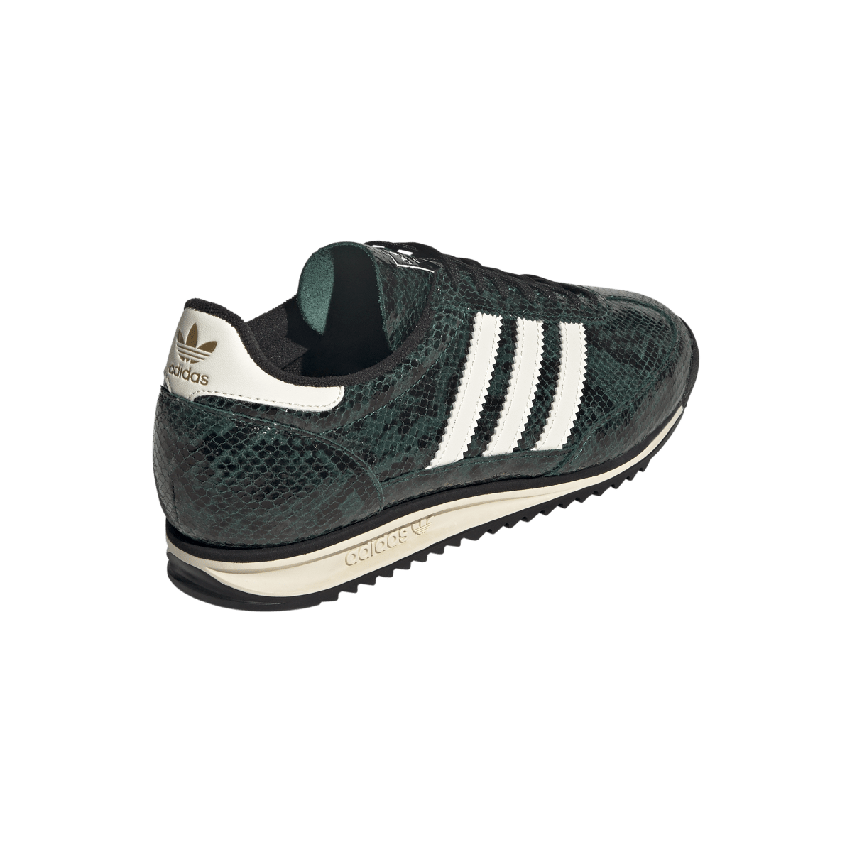 Overkicks - Adidas SL 72 OG Collegiate Green Snakeskin (JS3982) - vista superior