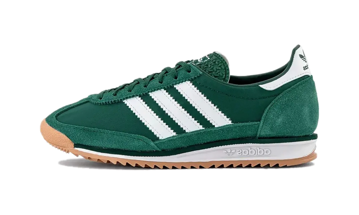 Overkicks - Adidas SL 72 OG Collegiate Green White (JI0181) - vista lateral