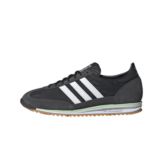 Overkicks - Adidas SL 72 OG Core Black Cloud White Carbon (JH7390) - vista lateral