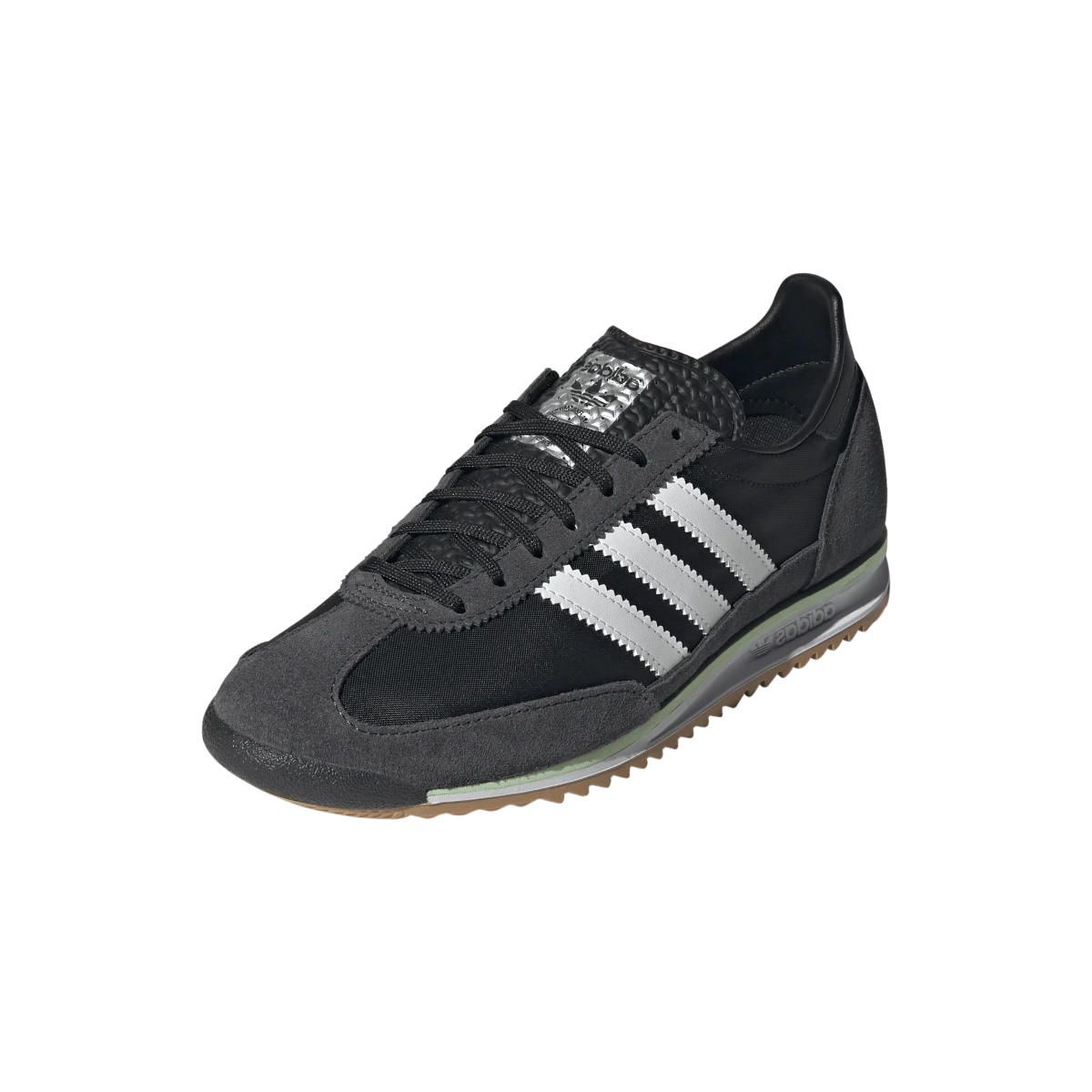 Overkicks - Adidas SL 72 OG Core Black Cloud White Carbon (JH7390) - vista trasera