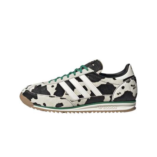 Overkicks - Adidas SL 72 OG Cow Print Black White (JR1639) - vista lateral