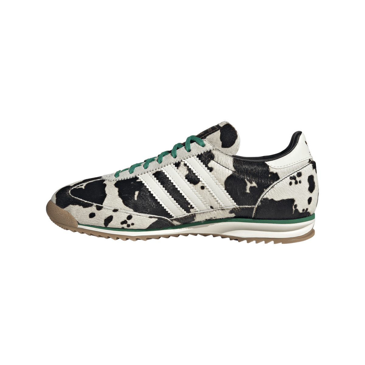 Overkicks - Adidas SL 72 OG Cow Print Black White (JR1639) - detalle talón