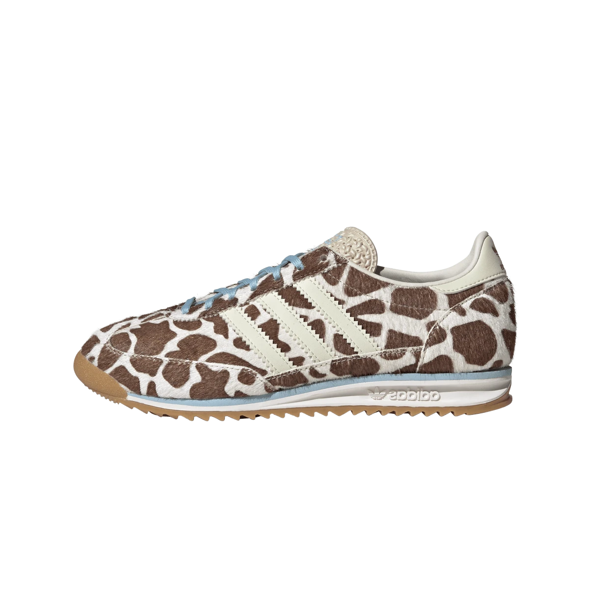Overkicks - Adidas SL 72 OG Cow Print Crystal Linen (KH8967) - vista lateral