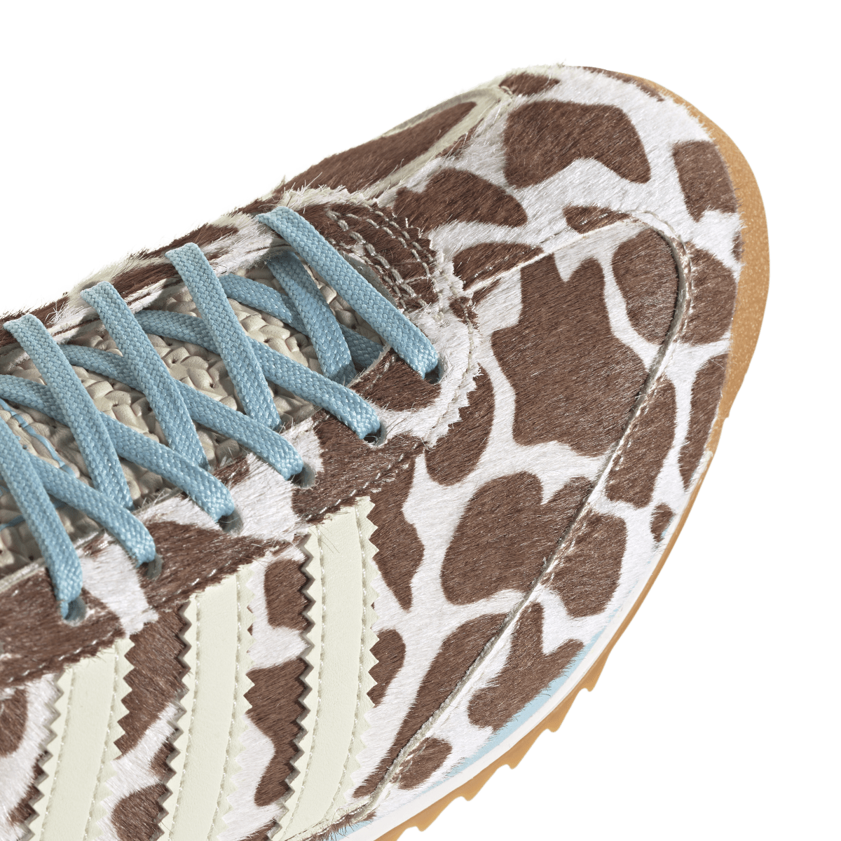 Overkicks - Adidas SL 72 OG Cow Print Crystal Linen (KH8967) - detalle