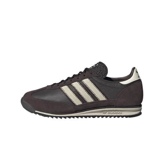 Overkicks - Adidas SL 72 OG Dark Brown Cream White (JS3983) - vista lateral