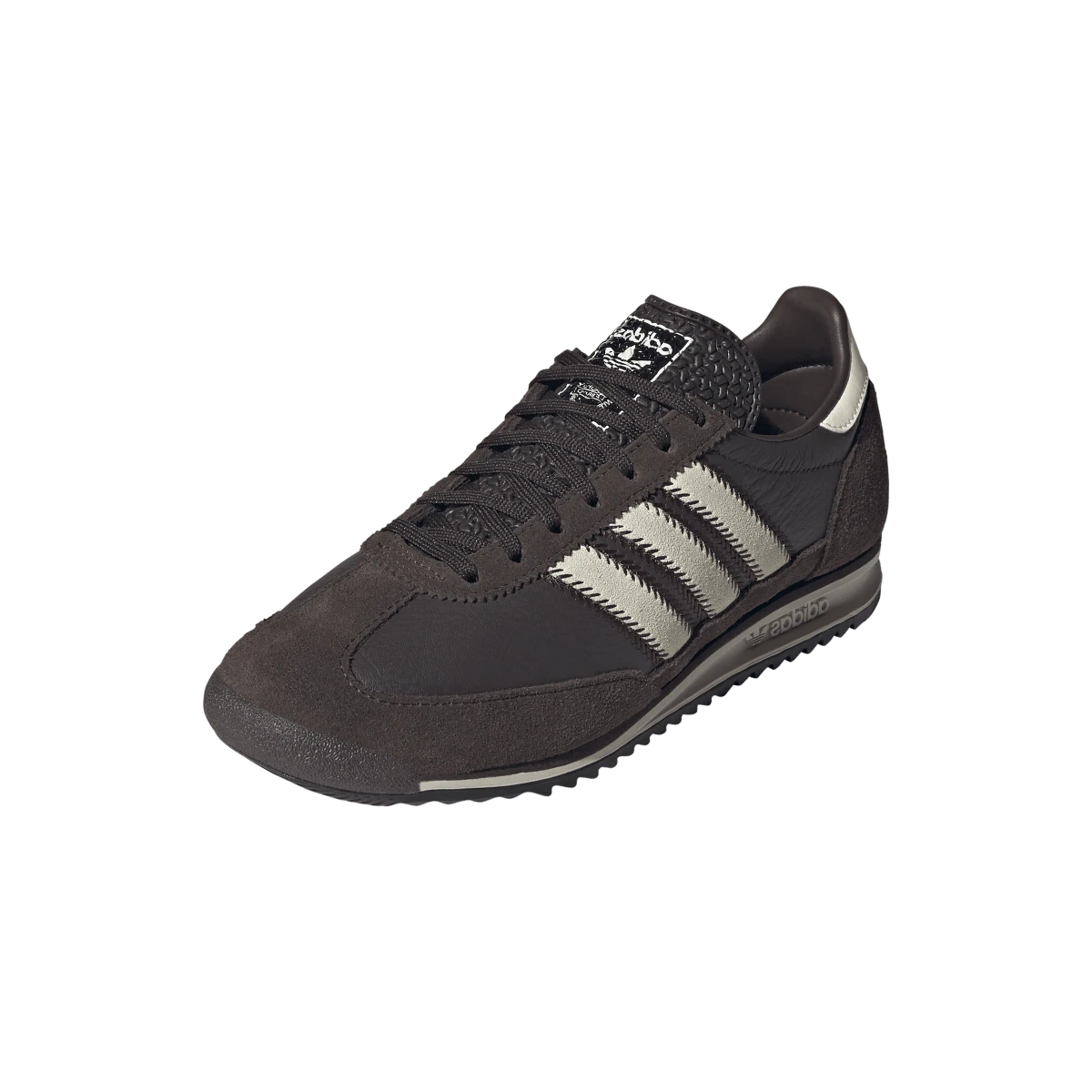 Overkicks - Adidas SL 72 OG Dark Brown Cream White (JS3983) - vista trasera