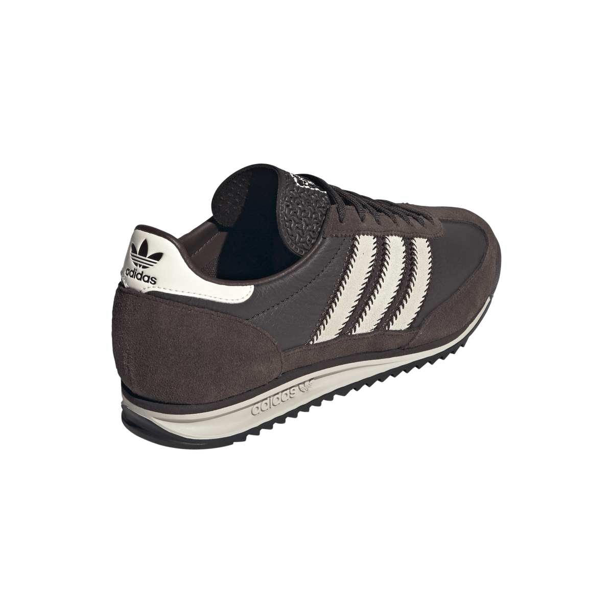 Overkicks - Adidas SL 72 OG Dark Brown Cream White (JS3983) - vista superior