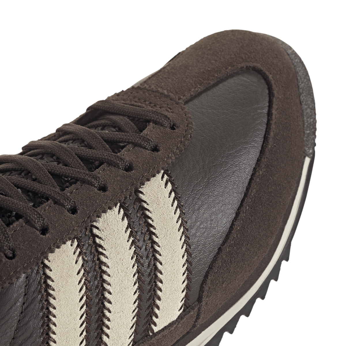 Overkicks - Adidas SL 72 OG Dark Brown Cream White (JS3983) - detalle