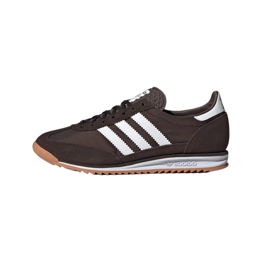 Overkicks - Adidas SL 72 OG Dark Brown White (JI0188) - vista lateral