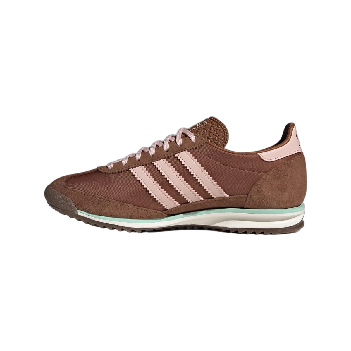 Overkicks - Adidas SL 72 OG Dusky Bronze Sandy Pink (IH4550) - detalle talón