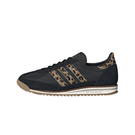 Overkicks - Adidas SL 72 OG Leopard Black Gum (JR1640) - vista lateral