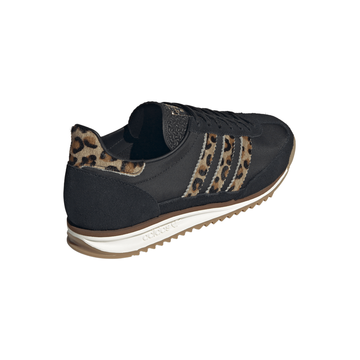 Overkicks - Adidas SL 72 OG Leopard Black Gum (JR1640) - vista superior