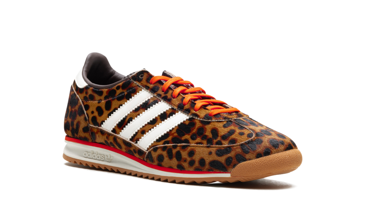 Overkicks - Adidas SL 72 OG Leopard Print (JI0189) - detalle lateral interior