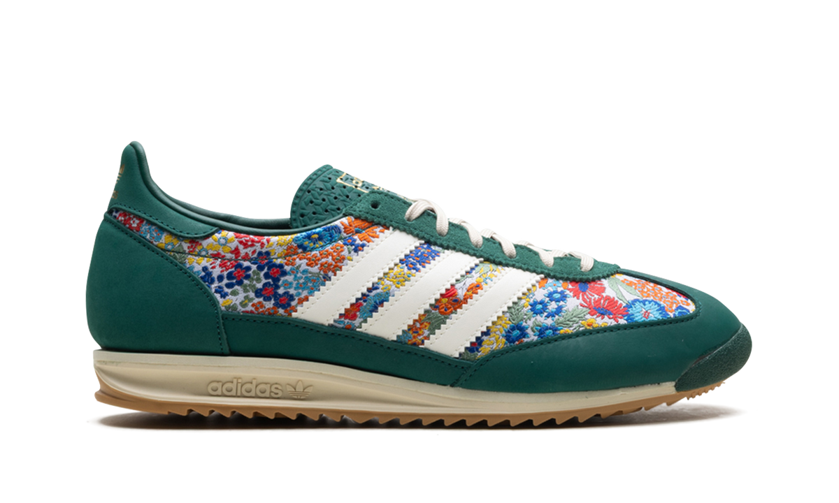 Overkicks - Adidas SL 72 OG Liberty London Collegiate Green (JH7226) - detalle talón