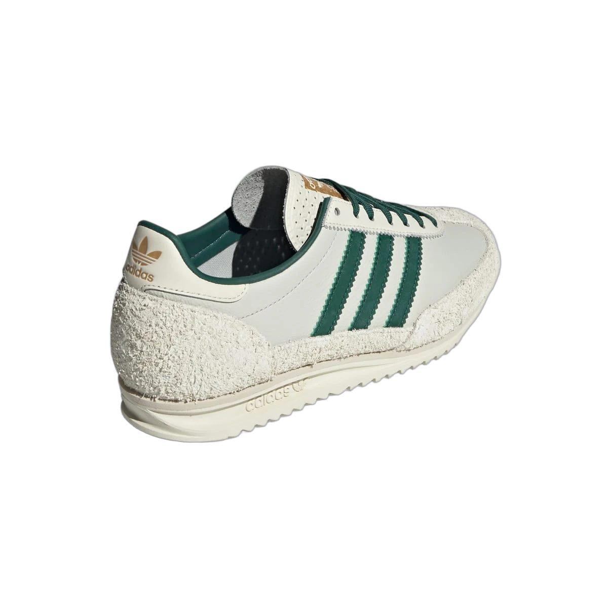 Overkicks - Adidas SL 72 OG Off White Collegiate Green (IF1940) - detalle lateral interior