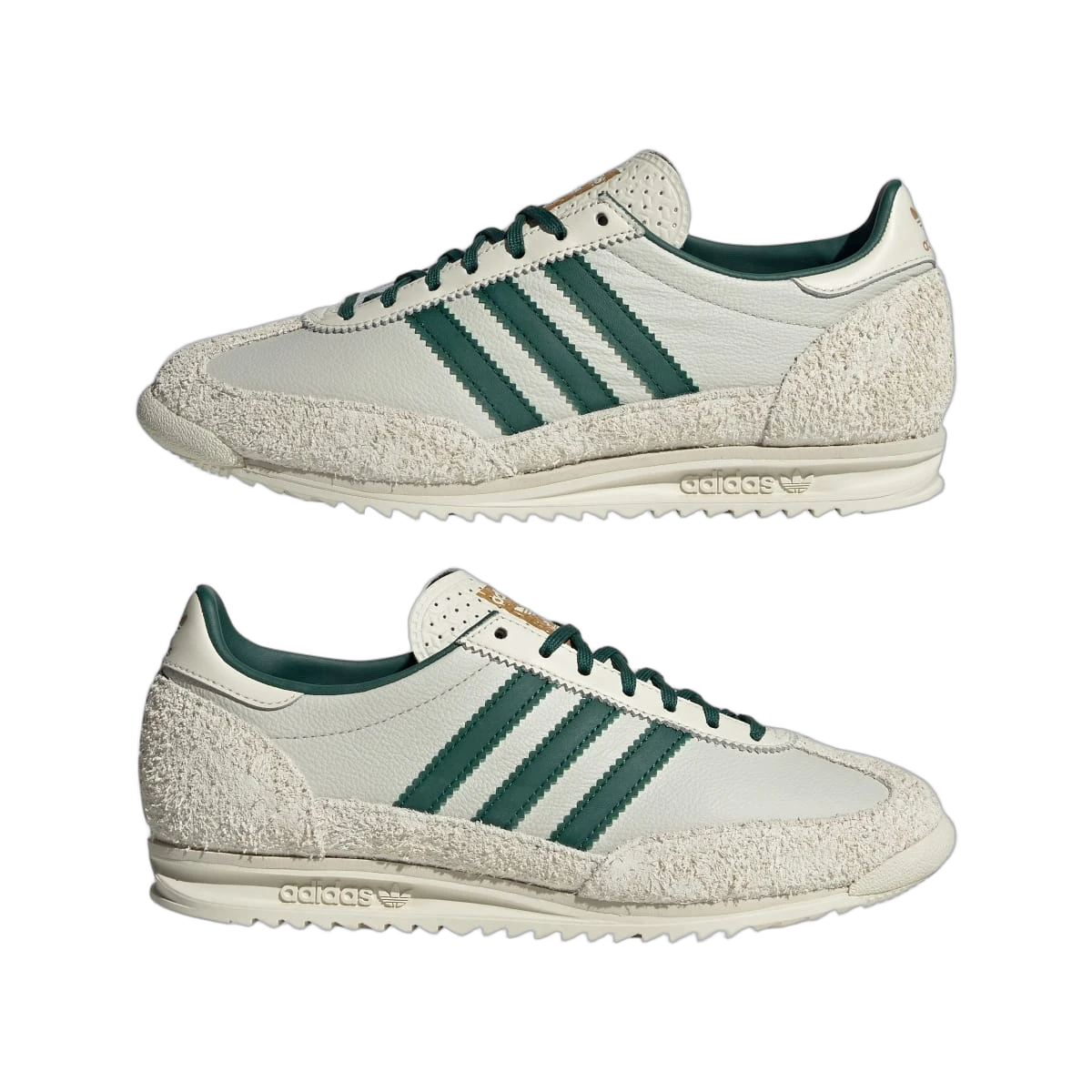 Overkicks - Adidas SL 72 OG Off White Collegiate Green (IF1940) - detalle