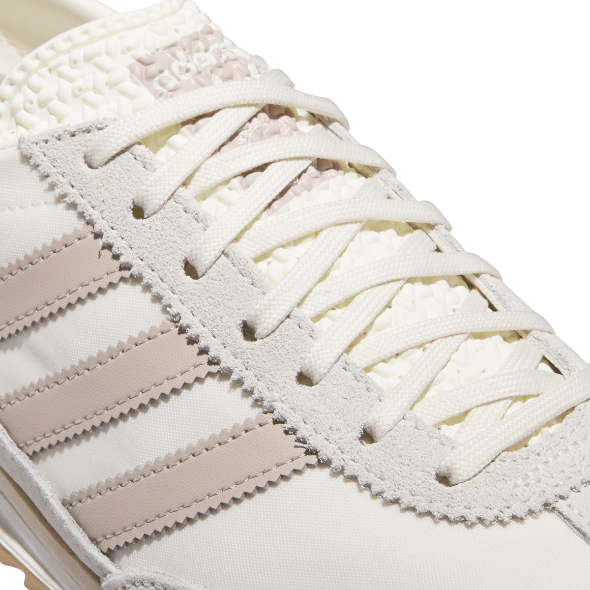 Overkicks - Adidas SL 72 OG Off White Wonder Taupe Wonder White (JH7394) - detalle lateral interior
