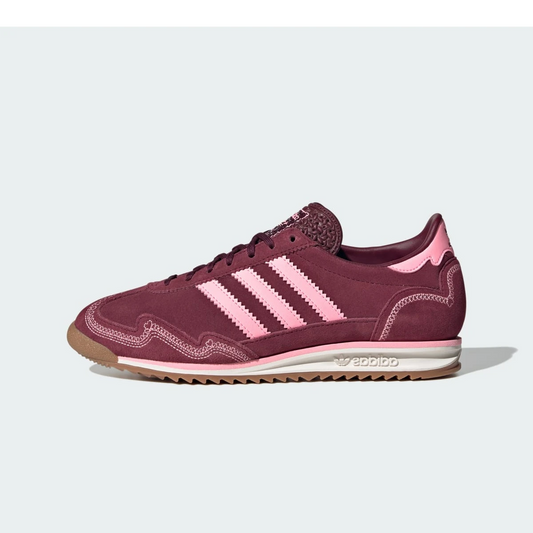 Overkicks - Adidas SL 72 OG Pink Spark Shadow Red (IH6684) - vista lateral