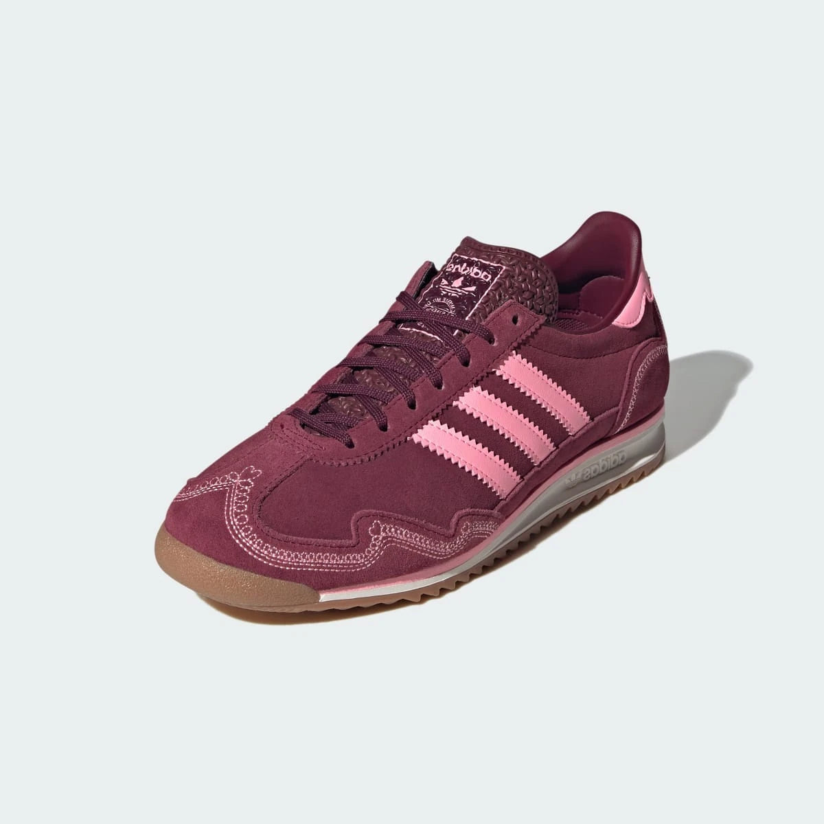 Overkicks - Adidas SL 72 OG Pink Spark Shadow Red (IH6684) - vista trasera