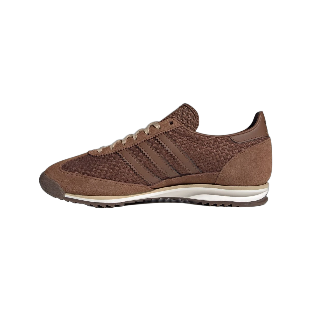 Overkicks - Adidas SL 72 OG Preloved Brown (HQ9284) - detalle talón