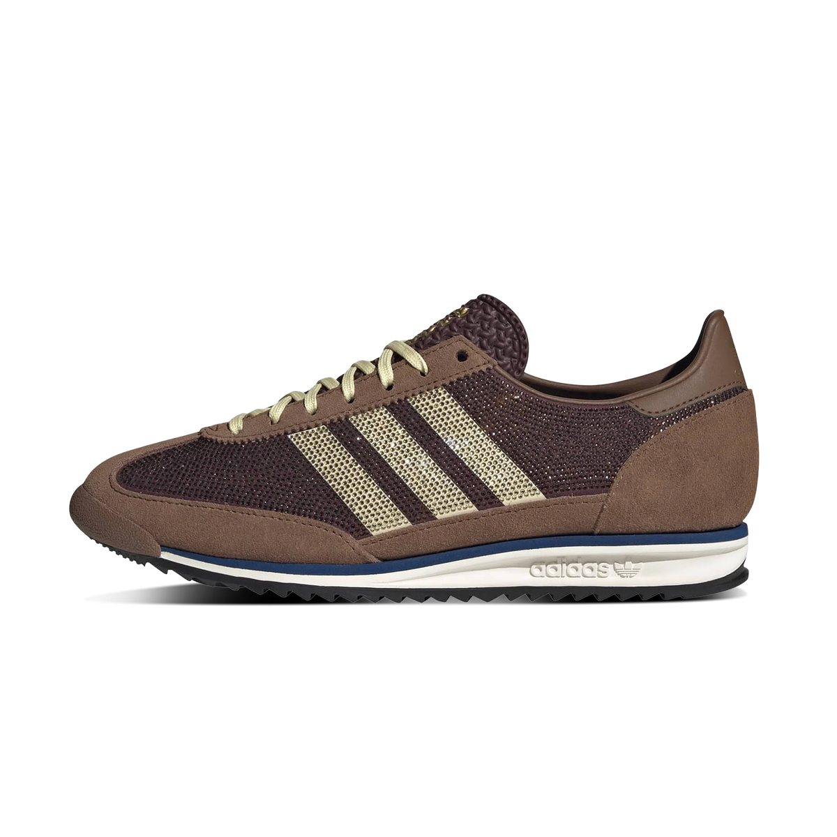 Overkicks - Adidas SL 72 OG Preloved Brown Gold (Women's) (KJ2425) - vista lateral