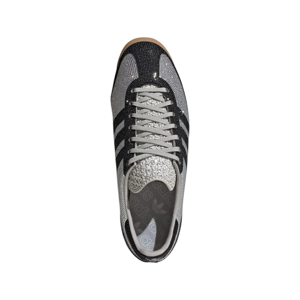 Overkicks - Adidas SL 72 OG Rhinestone Grey Black (KJ6151) - vista trasera