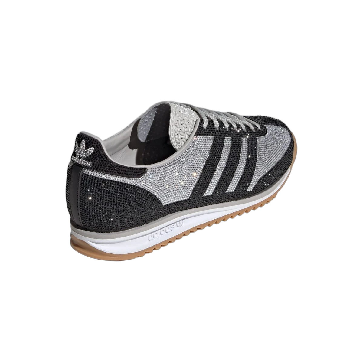 Overkicks - Adidas SL 72 OG Rhinestone Grey Black (KJ6151) - vista superior