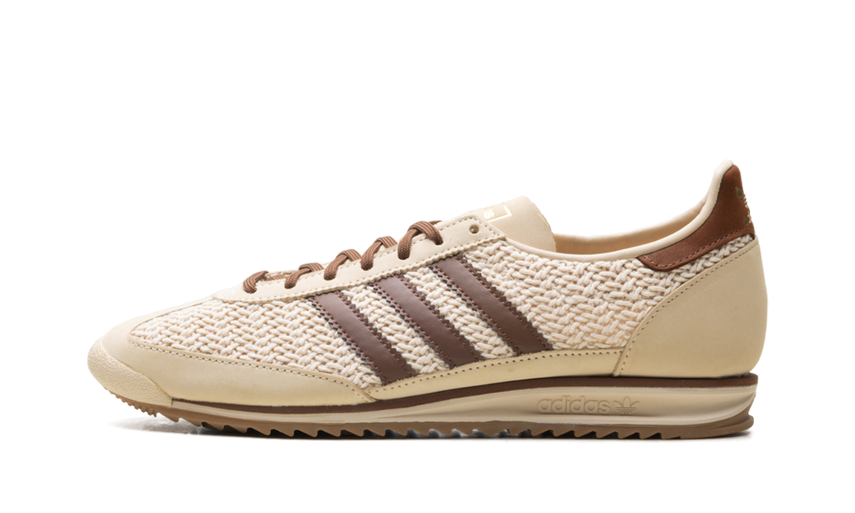 Overkicks - Adidas SL 72 OG Sand Strata Preloved Brown Cream White (JR4229) - vista lateral