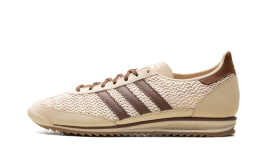 Overkicks - Adidas SL 72 OG Sand Strata Preloved Brown Cream White (JR4229) - vista lateral