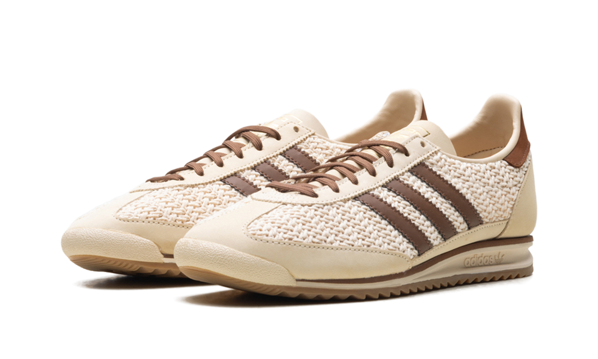 Overkicks - Adidas SL 72 OG Sand Strata Preloved Brown Cream White (JR4229) - vista trasera