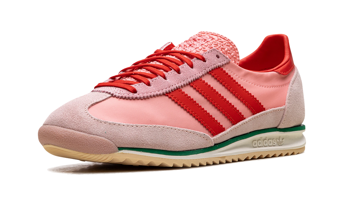 Overkicks - Adidas SL 72 OG Semi Pink Spark Red (JS0254) - detalle suela