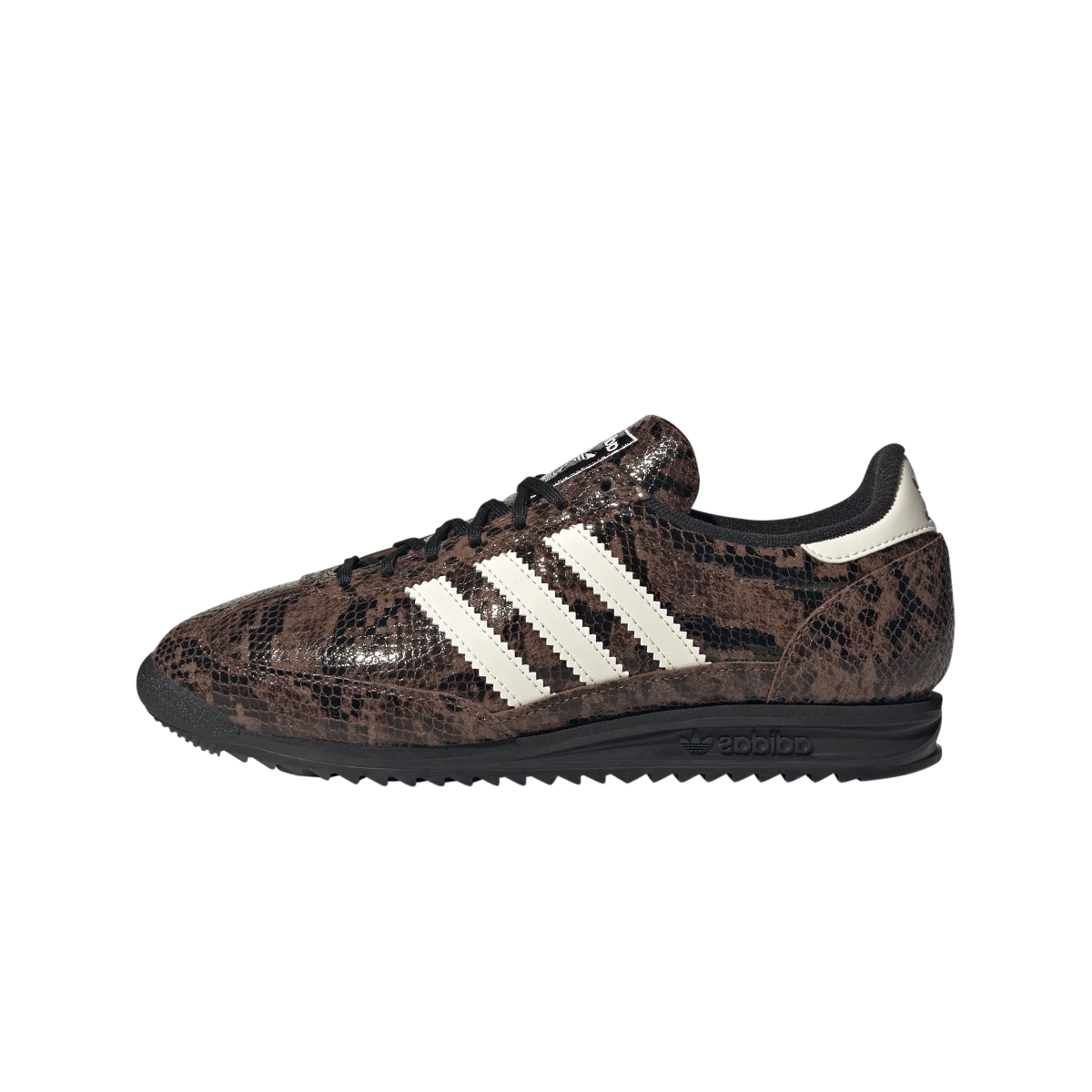 Overkicks - Adidas SL 72 OG Snakeskin Preloved Brown (JS3981) - vista lateral