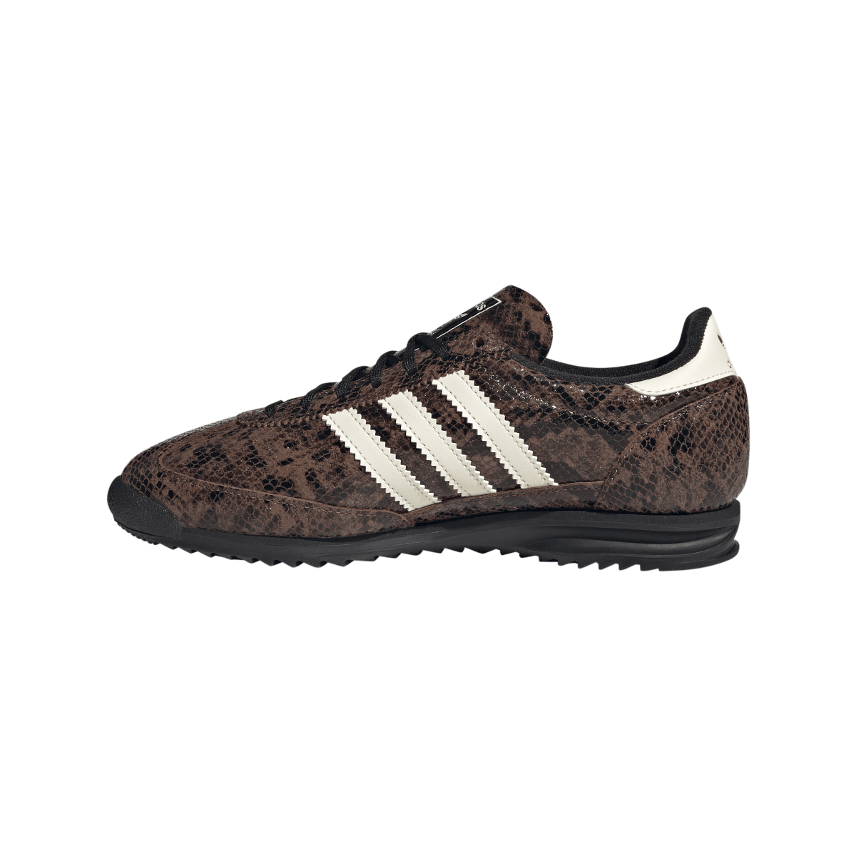 Overkicks - Adidas SL 72 OG Snakeskin Preloved Brown (JS3981) - detalle talón