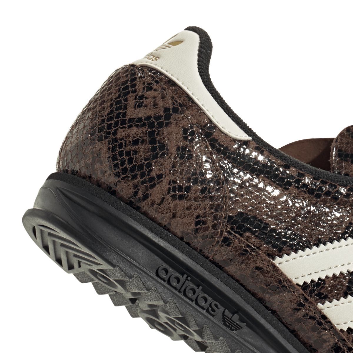 Overkicks - Adidas SL 72 OG Snakeskin Preloved Brown (JS3981) - detalle