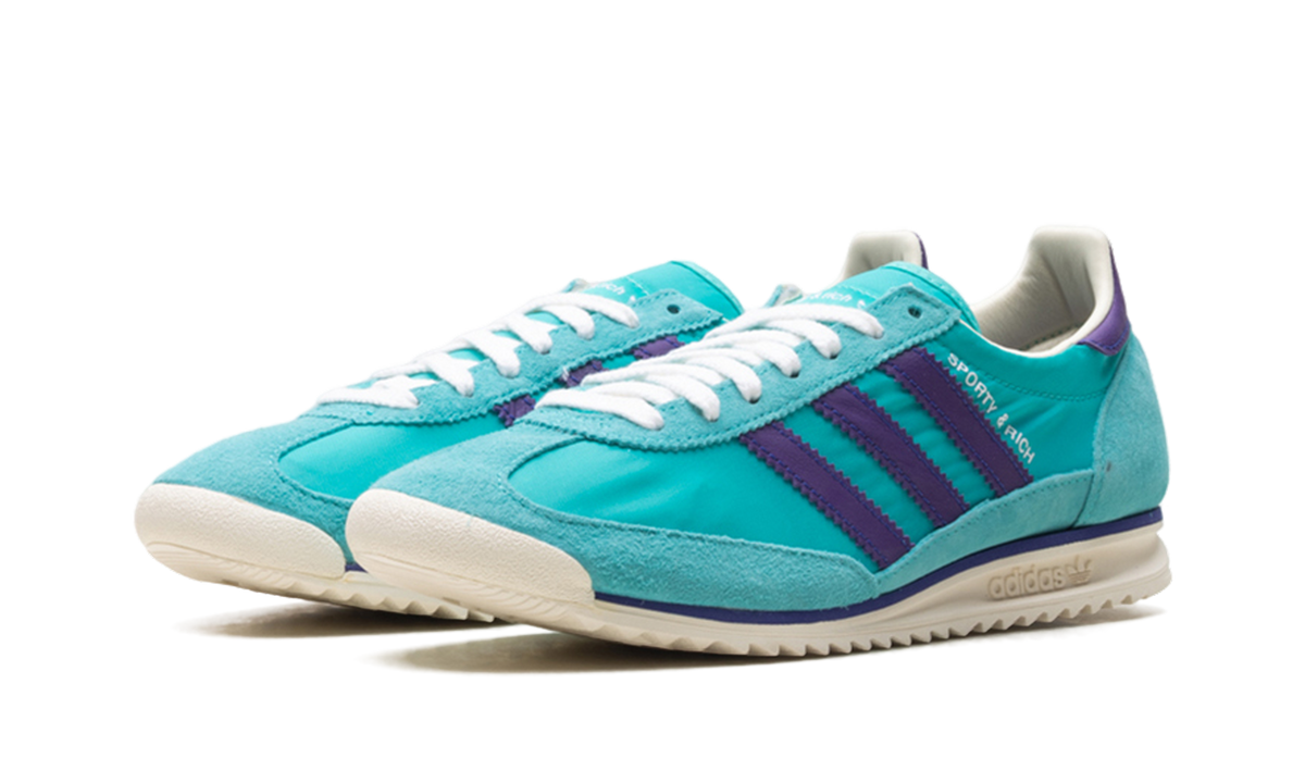 Overkicks - Adidas SL 72 OG Sporty & Rich Mint Rush (JS0261) - vista trasera