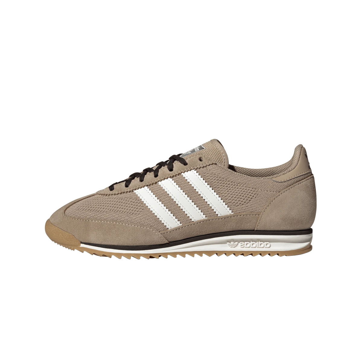 Overkicks - Adidas SL 72 OG Warm Sandstone Off White Gum (JQ8324) - vista lateral