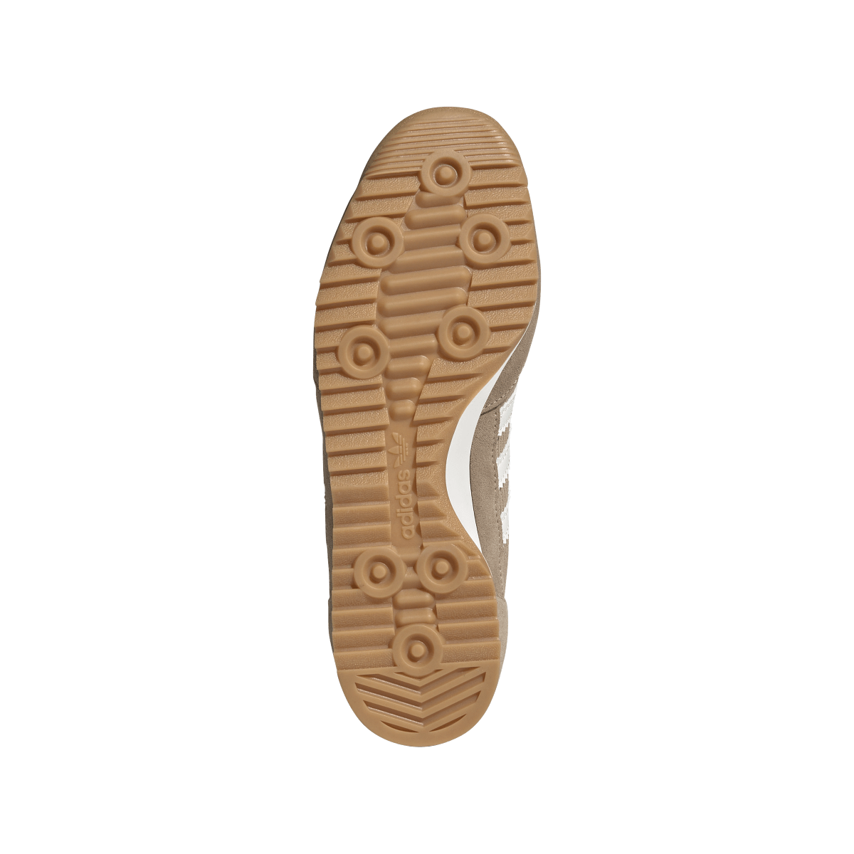 Overkicks - Adidas SL 72 OG Warm Sandstone Off White Gum (JQ8324) - detalle suela