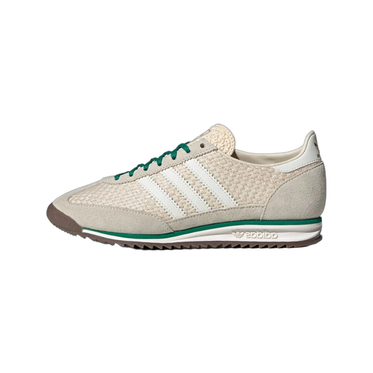Overkicks - Adidas SL 72 OG Wonder White Off White Gum (IH9365) - vista lateral