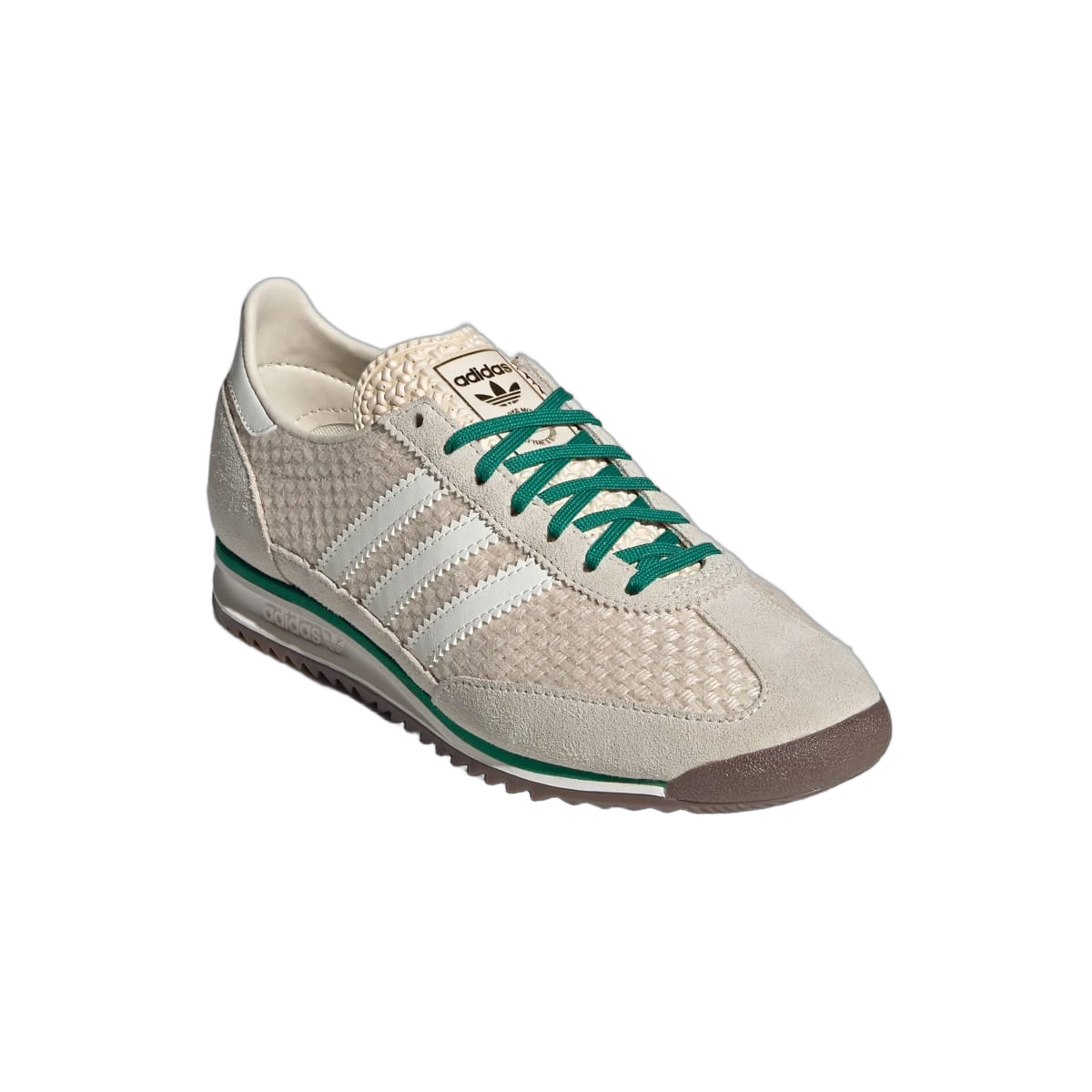 Overkicks - Adidas SL 72 OG Wonder White Off White Gum (IH9365) - detalle suela