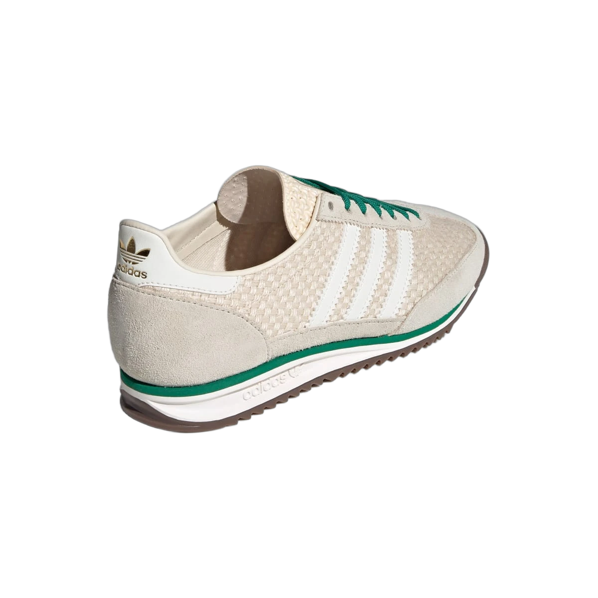 Overkicks - Adidas SL 72 OG Wonder White Off White Gum (IH9365) - vista superior