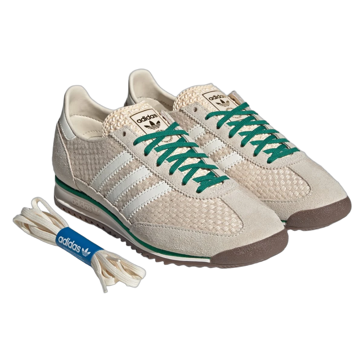 Overkicks - Adidas SL 72 OG Wonder White Off White Gum (IH9365) - detalle
