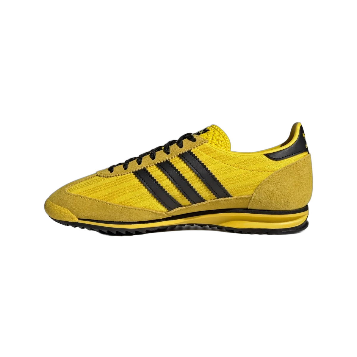 Overkicks - Adidas SL 72 OG Yellow Core Black (JQ8316) - detalle talón