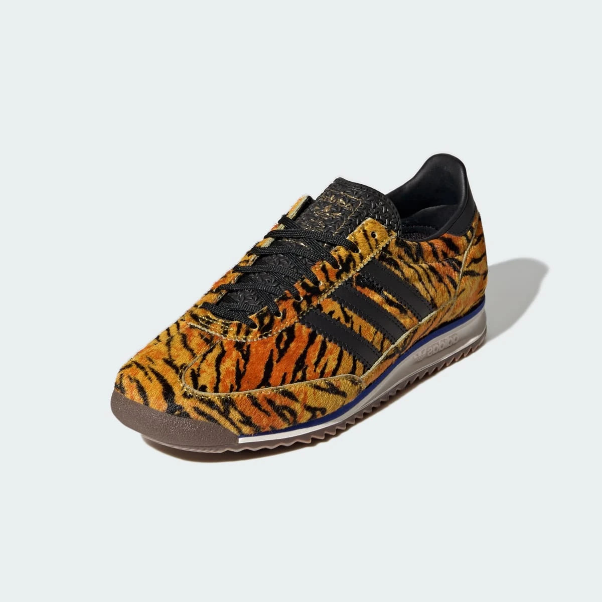 Overkicks - Adidas SL 72 OG Yellow Core Black Lucid Blue (KH8812) - vista trasera