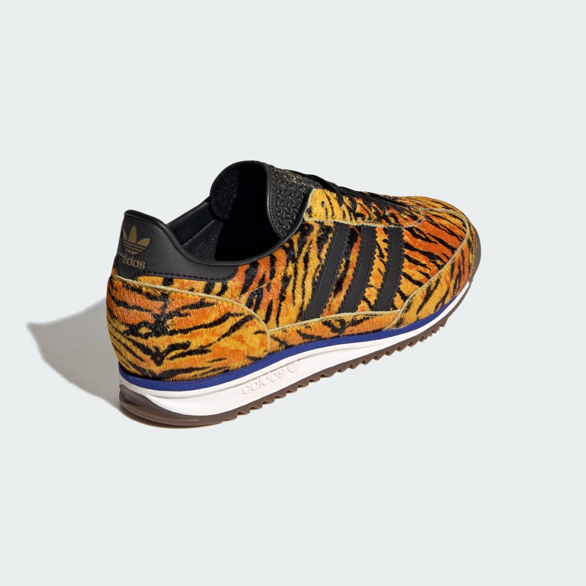 Overkicks - Adidas SL 72 OG Yellow Core Black Lucid Blue (KH8812) - vista superior